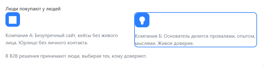 Люди покупают у людей