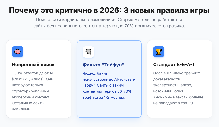 3 новых правила игры в копирайтинге в 2026 году